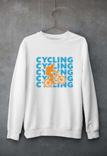 Load image into Gallery viewer, Cycling Unisex Sweatshirt for Men/Women-White-Ektarfa.online