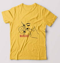 Load image into Gallery viewer, Narcos Drugs T-Shirt for Men-Golden Yellow-Ektarfa.online