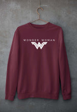 Load image into Gallery viewer, Wonder Woman Superhero Unisex Sweatshirt for Men/Women-Maroon-Ektarfa.online
