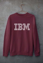 Load image into Gallery viewer, IBM Unisex Sweatshirt for Men/Women-Maroon-Ektarfa.online