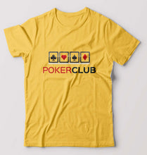 Load image into Gallery viewer, Poker T-Shirt for Men-Golden Yellow-Ektarfa.online