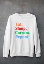 Load image into Gallery viewer, Carrom Unisex Sweatshirt for Men/Women-White-Ektarfa.online