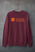 Load image into Gallery viewer, Bank of Baroda Unisex Sweatshirt for Men/Women-Maroon-Ektarfa.online