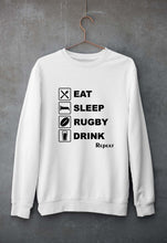Load image into Gallery viewer, Rugby Unisex Sweatshirt for Men/Women-White-Ektarfa.online