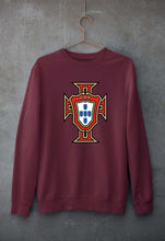 Load image into Gallery viewer, Portugal Football Unisex Sweatshirt for Men/Women-Maroon-Ektarfa.online