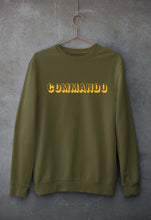 Load image into Gallery viewer, Commando Unisex Sweatshirt for Men/Women-Olive Green-Ektarfa.online