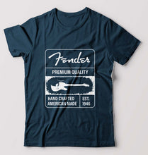 Load image into Gallery viewer, Fender T-Shirt for Men-Petrol Blue-Ektarfa.online