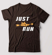 Load image into Gallery viewer, Runner Running T-Shirt for Men-Coffee Brown-Ektarfa.online