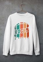 Load image into Gallery viewer, Rugby Unisex Sweatshirt for Men/Women-White-Ektarfa.online