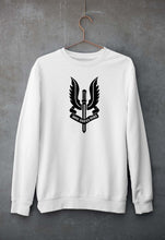 Load image into Gallery viewer, Who Dares Wins Balidaan Army Unisex Sweatshirt for Men/Women-White-Ektarfa.online