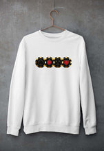 Load image into Gallery viewer, Poker Unisex Sweatshirt for Men/Women-White-Ektarfa.online