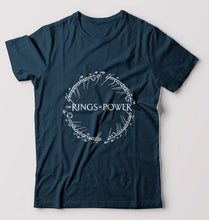Load image into Gallery viewer, The Rings of Power T-Shirt for Men-Petrol Blue-Ektarfa.online