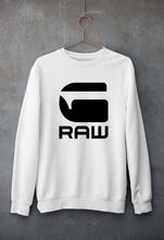 Load image into Gallery viewer, G Raw Unisex Sweatshirt for Men/Women-White-Ektarfa.online