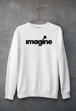 Load image into Gallery viewer, Imagine Riteish Deshmukh Unisex Sweatshirt for Men/Women-White-Ektarfa.online