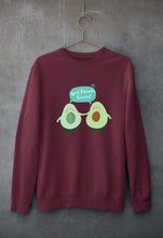Load image into Gallery viewer, Avocado BFF Unisex Sweatshirt for Men/Women-Maroon-Ektarfa.online