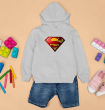 Load image into Gallery viewer, Superman Superhero Kids Hoodie for Boy/Girl-Grey-Ektarfa.online