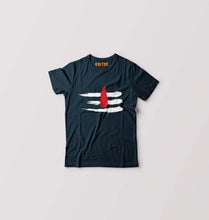 Load image into Gallery viewer, Shiva Tilak Kids T-Shirt for Boy/Girl-Petrol Blue-Ektarfa.online