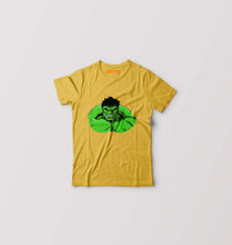 Load image into Gallery viewer, Hulk Superhero Kids T-Shirt for Boy/Girl-Golden Yellow-Ektarfa.online