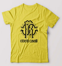 Load image into Gallery viewer, Roberto Cavalli T-Shirt for Men-Yellow-Ektarfa.online
