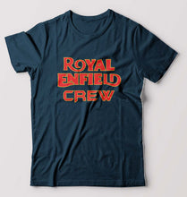 Load image into Gallery viewer, Royal Enfield Crew T-Shirt for Men-Petrol Blue-Ektarfa.online