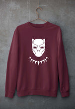 Load image into Gallery viewer, Black Panther Superhero Unisex Sweatshirt for Men/Women-Maroon-Ektarfa.online