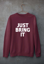 Load image into Gallery viewer, Just Bring IT Unisex Sweatshirt for Men/Women-Maroon-Ektarfa.online