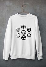 Load image into Gallery viewer, Marvel Superhero Unisex Sweatshirt for Men/Women-White-Ektarfa.online