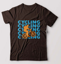 Load image into Gallery viewer, Cycling T-Shirt for Men-Coffee Brown-Ektarfa.online