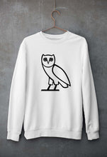 Load image into Gallery viewer, Ovo Unisex Sweatshirt for Men/Women-White-Ektarfa.online
