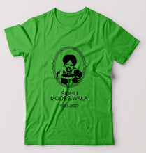 Load image into Gallery viewer, Drake Tribute Sidhu Moose Wala T-Shirt for Men-flag green-Ektarfa.online