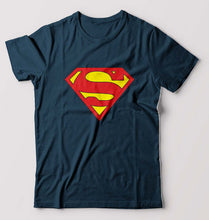 Load image into Gallery viewer, Superman T-Shirt for Men-Petrol Blue-Ektarfa.online