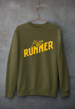 Load image into Gallery viewer, Runner Running Unisex Sweatshirt for Men/Women-Olive Green-Ektarfa.online
