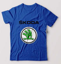 Load image into Gallery viewer, Skoda T-Shirt for Men-Royal Blue-Ektarfa.online