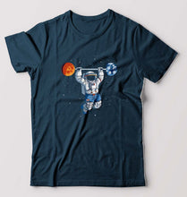 Load image into Gallery viewer, Gym T-Shirt for Men-Petrol Blue-Ektarfa.online