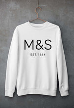 Load image into Gallery viewer, M&S Unisex Sweatshirt for Men/Women-White-Ektarfa.online