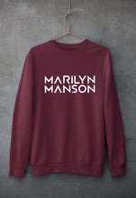 Load image into Gallery viewer, Marilyn Manson Unisex Sweatshirt for Men/Women-Maroon-Ektarfa.online