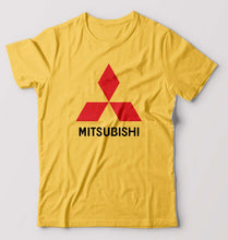 Load image into Gallery viewer, Mitsubishi T-Shirt for Men-Golden yellow-Ektarfa.online