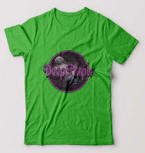 Load image into Gallery viewer, Deep Purple T-Shirt for Men-flag green-Ektarfa.online
