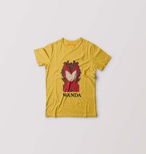 Load image into Gallery viewer, Wanda Kids T-Shirt for Boy/Girl-Golden Yellow-Ektarfa.online