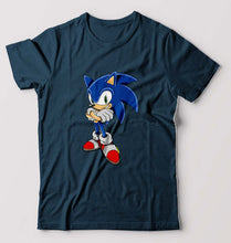 Load image into Gallery viewer, Sonic T-Shirt for Men-Petrol Blue-Ektarfa.online