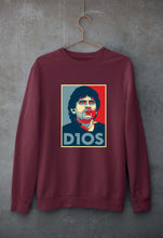 Load image into Gallery viewer, Diego Maradona Unisex Sweatshirt for Men/Women-Maroon-Ektarfa.online