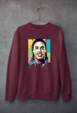 Load image into Gallery viewer, Ronaldinho Unisex Sweatshirt for Men/Women-Maroon-Ektarfa.online