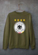 Load image into Gallery viewer, Germany Football Unisex Sweatshirt for Men/Women-Olive Green-Ektarfa.online
