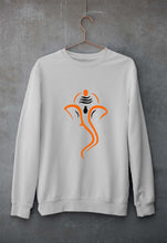 Load image into Gallery viewer, Ganpati JI(Ganesh) Unisex Sweatshirt for Men/Women-Grey Melange-Ektarfa.online