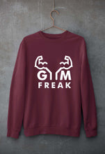 Load image into Gallery viewer, Gym Unisex Sweatshirt for Men/Women-Maroon-Ektarfa.online