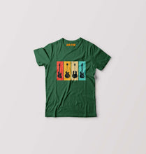 Load image into Gallery viewer, Guitar Kids T-Shirt for Boy/Girl-Dark Green-Ektarfa.online