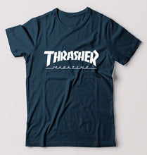 Load image into Gallery viewer, Thrasher Magazine T-Shirt for Men-Petrol Blue-Ektarfa.online