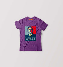 Load image into Gallery viewer, Michael Scott Kids T-Shirt for Boy/Girl-Purple-Ektarfa.online