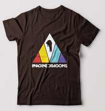 Load image into Gallery viewer, Imagine Dragons T-Shirt for Men-Coffee Brown-Ektarfa.online
