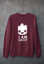 Load image into Gallery viewer, Groot Unisex Sweatshirt for Men/Women-Maroon-Ektarfa.online